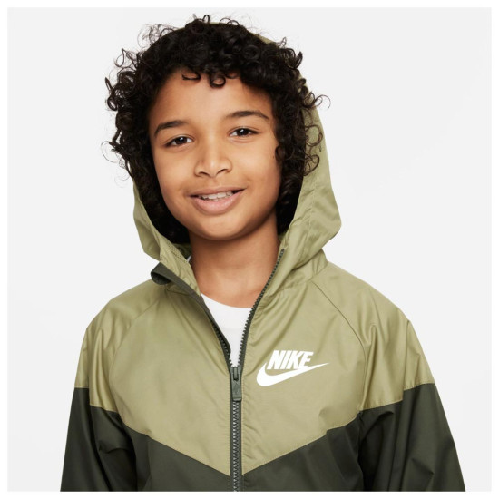 Nike Παιδικό αντιανεμικό μπουφάν Sportswear Windrunner Nike Παιδικό αντιανεμικό μπουφάν Sportswear Windrunner